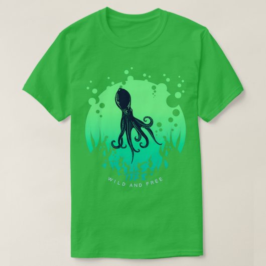 Wild en vrij t-shirt (Design voorkant)