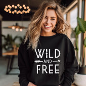 Wild en vrij t-shirt