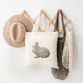 Wild en vrij tote bag