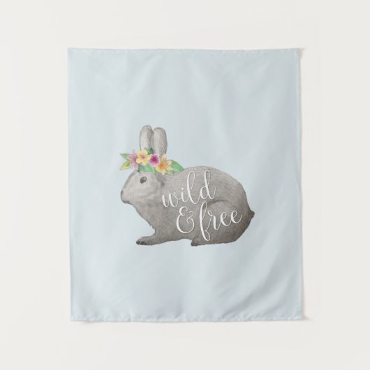 Wild en vrij wandkleed (Voorkant)