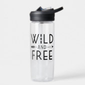 Wild en vrij waterfles (Links)
