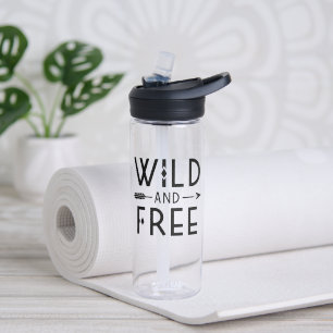 Wild en vrij waterfles