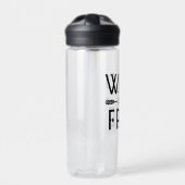 Wild en vrij waterfles (Voorkant)
