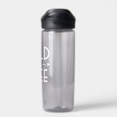 Wild en vrij waterfles (Achterkant)