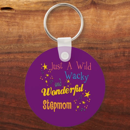 Wild en Wacky Stepmama Sleutelhanger (Voorkant)