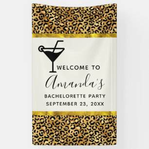 Wild & Exotic Leopard Print Pattern Bachelorette Spandoek