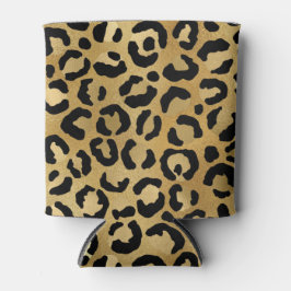 Wild & Exotische Leopard Print Patroon Bachleorett Blikjeskoeler