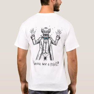  Wild Eyed Illusionist voor & achter T-shirt