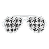 Wild Eyes Houndstooth zonnebril (Voorkant)