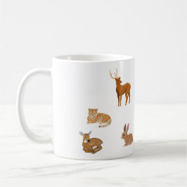 Wild faces ceramic mug koffiemok
