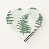 Wild Ferns Green Notitieboek (Achterkant)