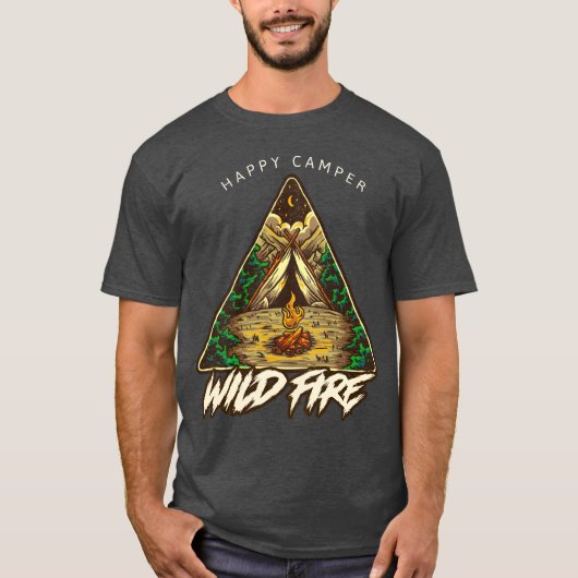 Wild Fire Campriangle jongen T-shirt (Voorkant)