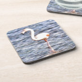 Wild Flamingo Bier Onderzetter (Linkerzijde)