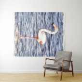 Wild Flamingo Wandkleed (In Situ (horizontaal))