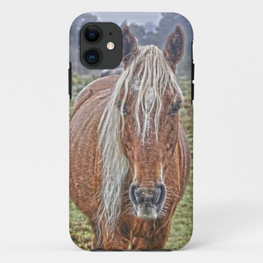 Wild Flaxen Maned New Forest Pony - Verenigd Konin Case-Mate iPhone Case (Achterkant)
