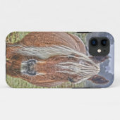 Wild Flaxen Maned New Forest Pony - Verenigd Konin Case-Mate iPhone Case (Achterkant (horizontaal))