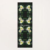 Wild Fleabane Daisy Flower Abstract gepersonalisee Yogamat (Achterkant)