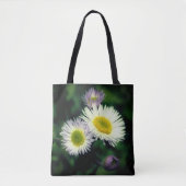 Wild Fleabane Daisy Flower Close Tote Bag (Voorkant)