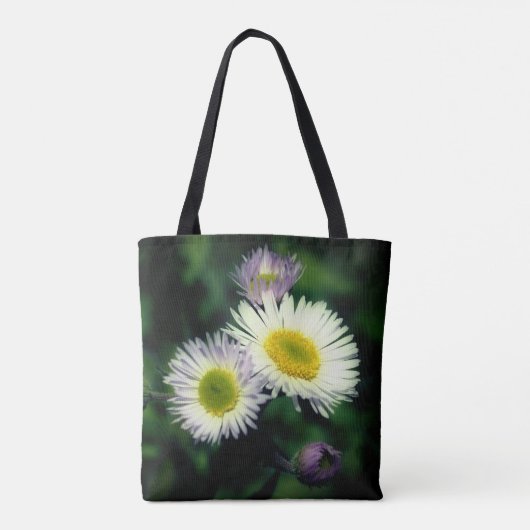 Wild Fleabane Daisy Flower Close Tote Bag (Achterkant)