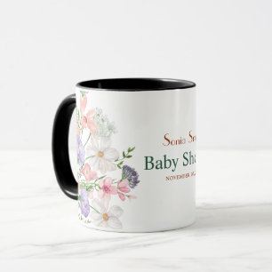 Wild Floral Baby shower Mok