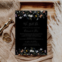 Wild Floral Black We doen nog steeds gelofte verle
