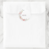 Wild Floral Bouquet Baby shower Sticker (Tas)