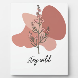 Wild Floral Design Fotoplaat