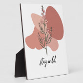 Wild Floral Design Fotoplaat (Zijkant)