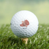 Wild Floral Design Golfballen (Insitu Shirt)