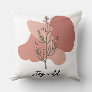 Wild Floral Design Kussen