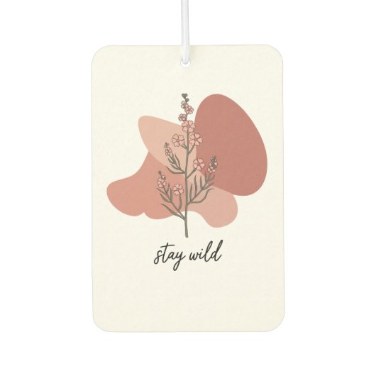 Wild Floral Design Luchtverfrisser (Voorkant)