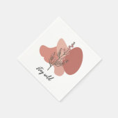 Wild Floral Design Servet (Hoek)