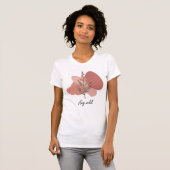 Wild Floral Design T-shirt (Voorkant volledig)