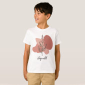 Wild Floral Design T-shirt (Voorkant volledig)