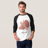 Wild Floral Design T-shirt (Voorkant volledig)