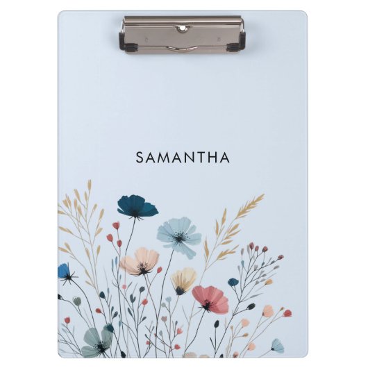 Wild Floral Klembord (Voorkant)