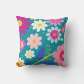 Wild Floral Kussen (Voorkant)