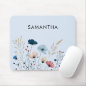 Wild Floral Muismat (Met muis)