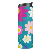 Wild Floral Thermosbeker (Gedraaid links)