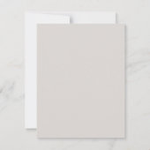 Wild Florals Dank je kaart (Achterkant)