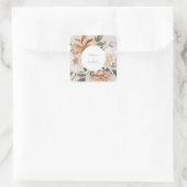 Wild Florals Square Sticker (Tas)