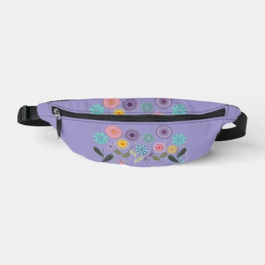 Wild Flower 2-Sided Print  Fanny Pack Heuptasje (Voorkant)