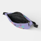 Wild Flower 2-Sided Print  Fanny Pack Heuptasje (Open)