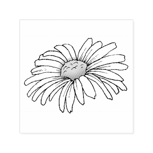 Wild Flower Bloemen Blauwe Paddenstoelen Zelfinktende Stempel (Design)