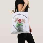Wild flower blooming tote bag (Dichtbij)