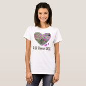 Wild Flower Child - Shirt met lange mouwen (Voorkant volledig)