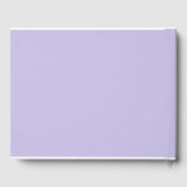 Wild Flower Mason Jar en Lace Baby shower Gastenboek (Achterkant)