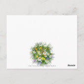 Wild Flower Meadow Briefkaart (Achterkant)