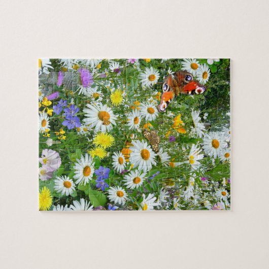 Wild Flower Meadow Legpuzzel (Horizontaal)