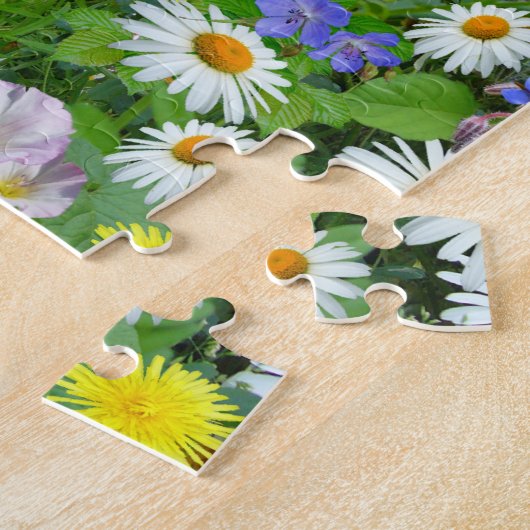 Wild Flower Meadow Legpuzzel (Zijkant)